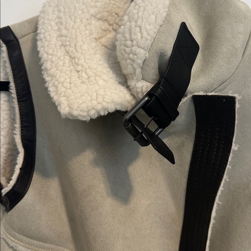 Stella + Lorenzo Faux suede and fuzzy vest - Picture 6 of 6